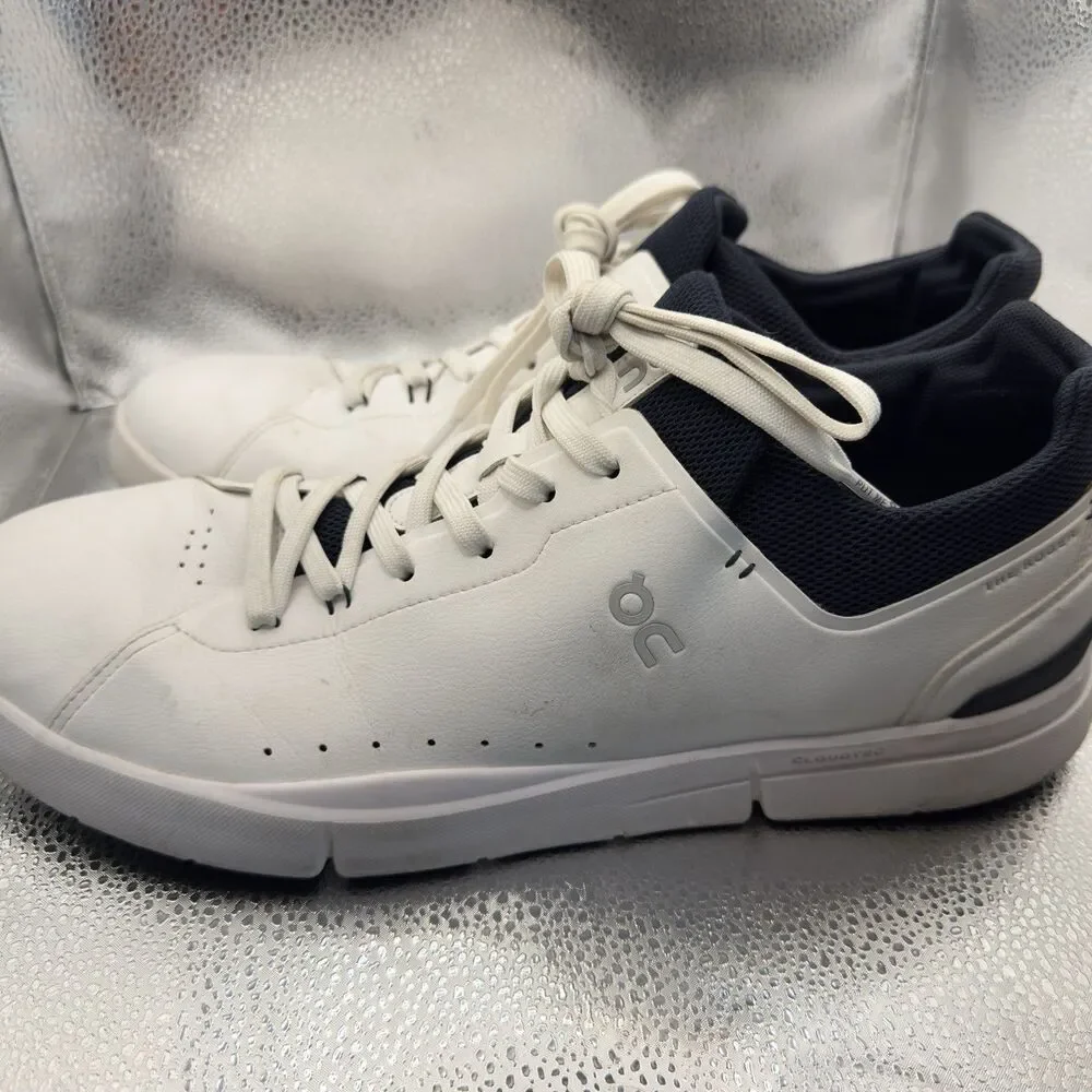 ON Running The Roger Advantage Sneaker Shoe White Blue Tennis Men Size 14 US